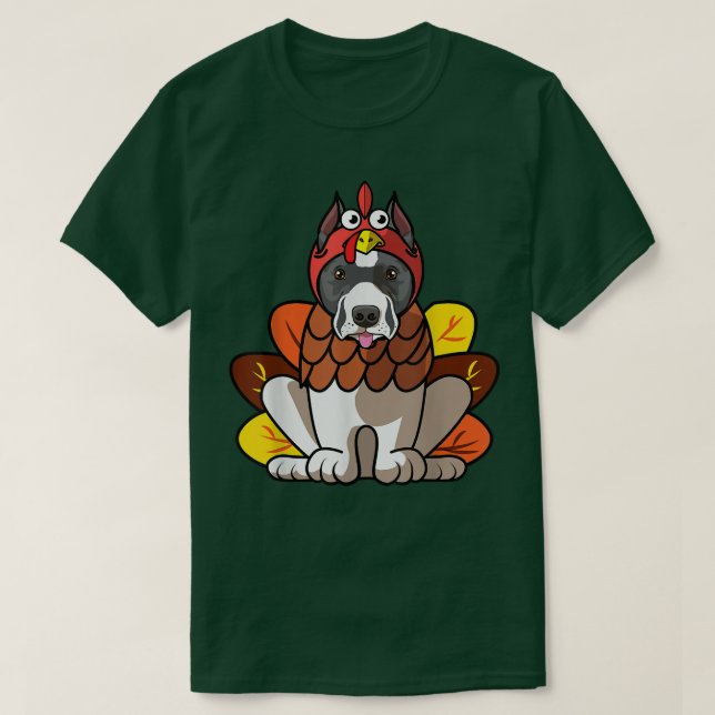 StafforShire Bull Terrier Dog begrüßt Glückwunsch  T-Shirt (Design vorne)