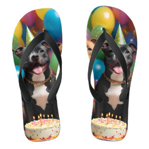 Staffy Celebration: Eine Geburtstagsparty mit Kuch Flip Flops