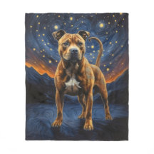 Staffy Dog Künstlerisch