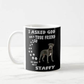 Staffy Dog Mama Stafford Vater Staffordshire Bull  Kaffeetasse