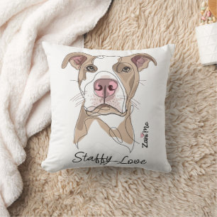Staffy Liebe - Zani Mo Protection Kissen