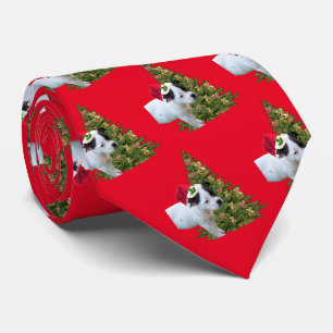 Staffy Puppy Christmas, Neck Tie Krawatte