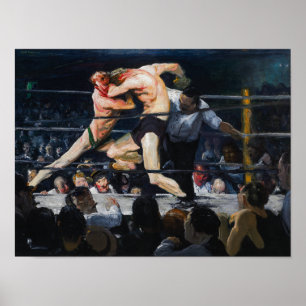 Stag an Sharkey's   George Bellows   Poster
