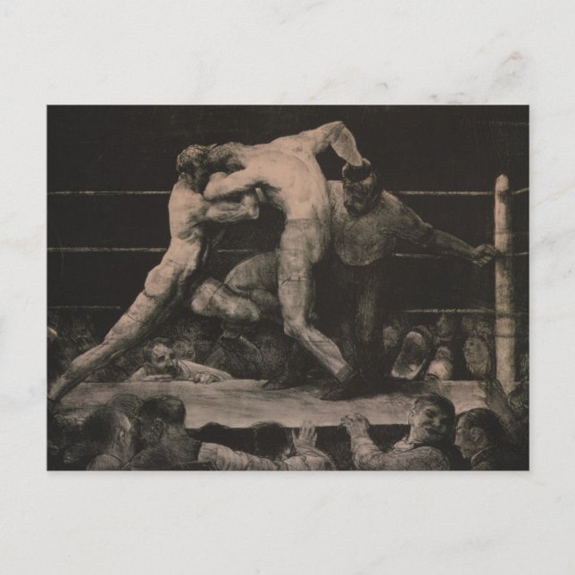 Stag an Sharkey's Postkarte (Vorderseite)