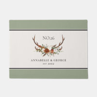 Stag antler terracotta Salbei grün botanisch flora