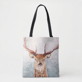Stag auf einer Tote-Tasche.