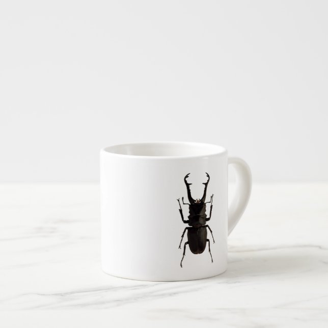 Stag Beetle Espressotasse (Vorderseite Rechts)
