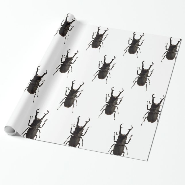 Stag Beetle Geschenkpapier (Ungerollt)
