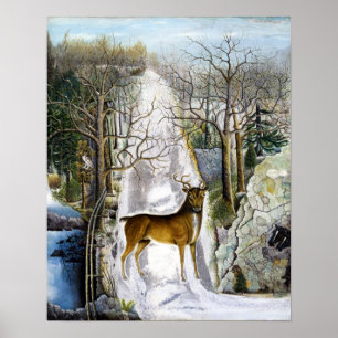 Stag bei Echo Rock Poster