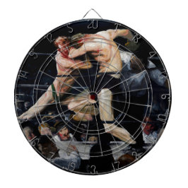 Stag bei Sharkey's 1909 Dartscheibe