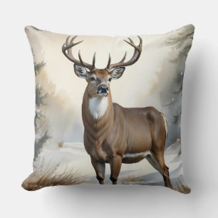 Stag Buck Deer Kissen