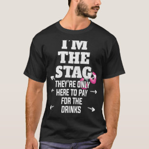 Stag Do Outfit für Groom & Matching Mens Stag Do P T-Shirt