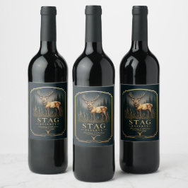 STAG – JAGDKOLLEKTION WEINETIKETT