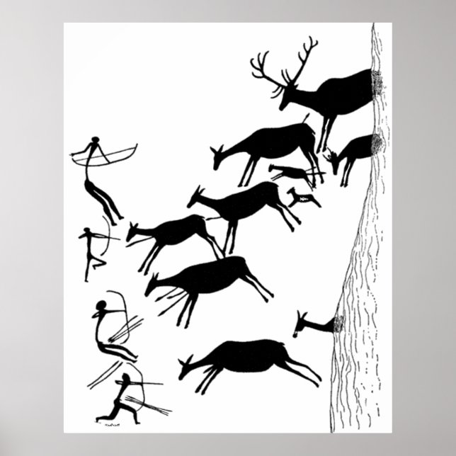 Stag Jagen in Valltoria Poster (Vorne)