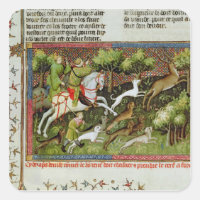 Stag Junting, ab Livre de la Chasse