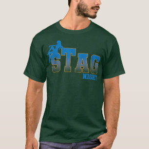Stag Night Stag Party Celebration Bachelor Party T-Shirt