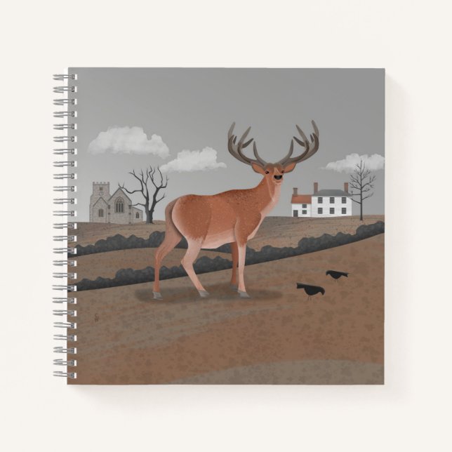 Stag Notizbuch (Vorderseite)