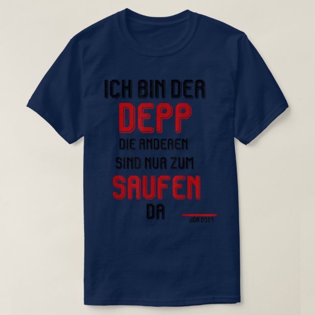 Stag Party mengroom T-Shirt (Design vorne)