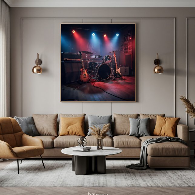 Stage of Vibrations Leinwanddruck (Von Creator hochgeladen)