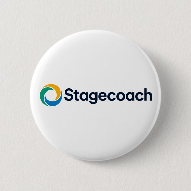 Stagecoach Abzeichen Button (Vorderseite)