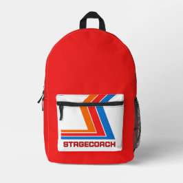 Stagecoach-Backpack Bedruckter Rucksack