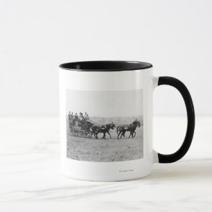 Stagecoach-Cross Country-Rennen-Fotografie Tasse