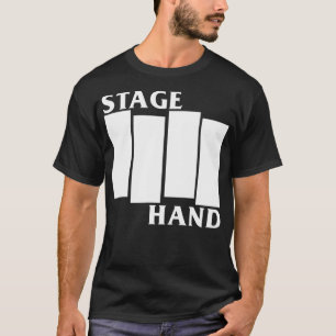 STAGEHAND Rigging Technician Theater Bühne Hand C T-Shirt
