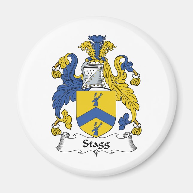 Stagg Familienwappen Magnet (Vorne)