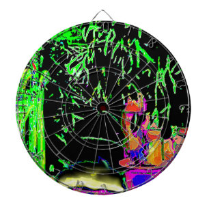 Staghorn Farne jGibney die MUSEUM Zazzle Geschenke Dartscheibe