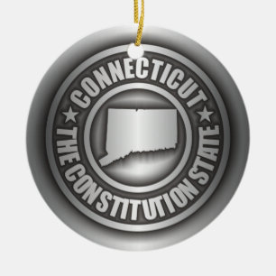Stahl" dekorative Verzierungen "Connecticuts Keramikornament
