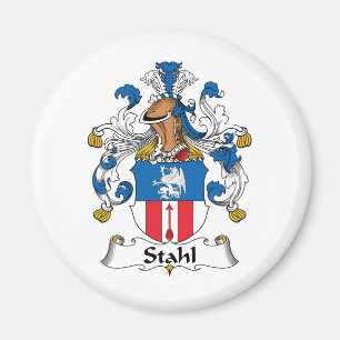 Stahl Familienwappen Magnet