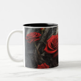 Stahl und Rose 013 Zweifarbige Tasse