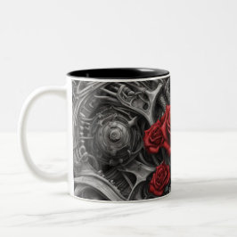 Stahl und Rose 021 Zweifarbige Tasse