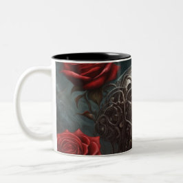 Stahl und Rose 023 Zweifarbige Tasse