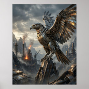 Stahladler-Gipfel Poster