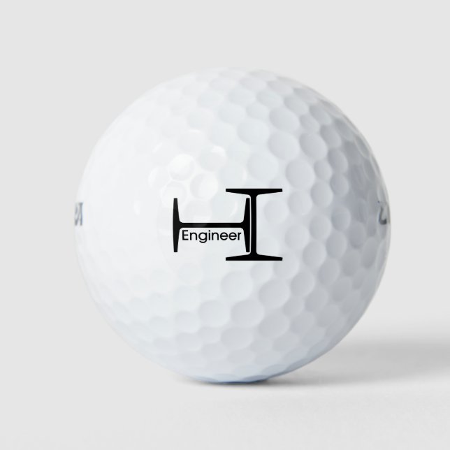 Stahlbebeningenieur Golfball (Vorderseite)