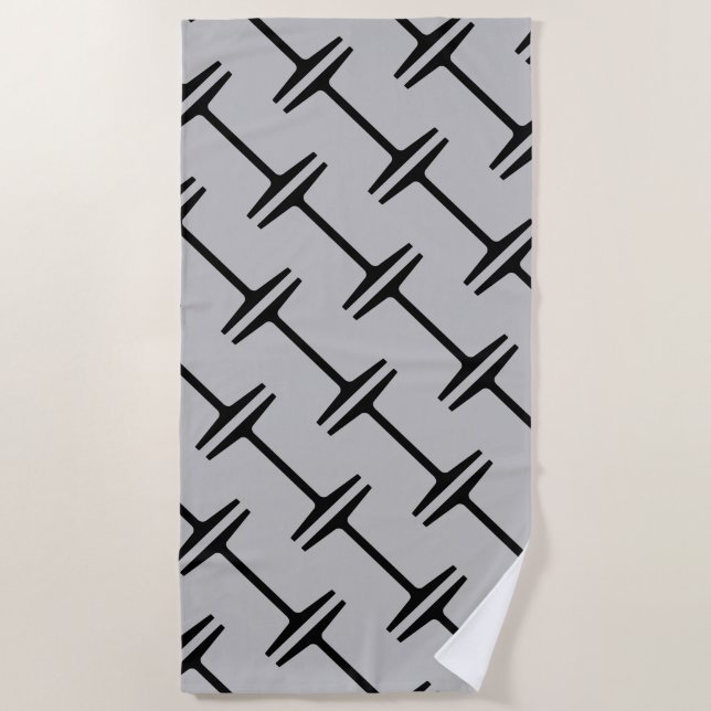 Stahlbeere Strandtuch (Vorderseite)