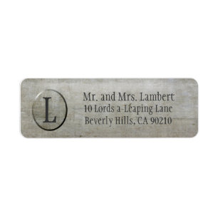 Stahlbeschaffenheits-Monogramm kundengerecht