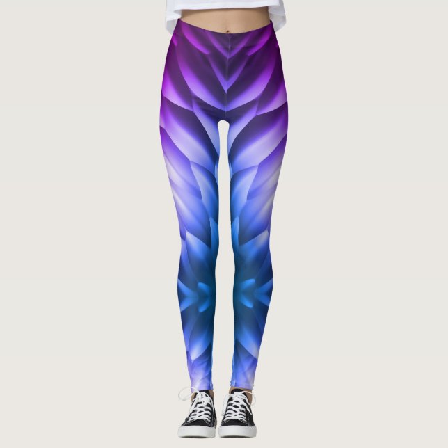 Stahlblätter Leggings (Vorderseite)