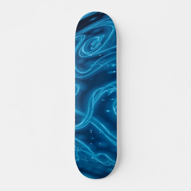 Stahlblau Skateboard (Vorne)