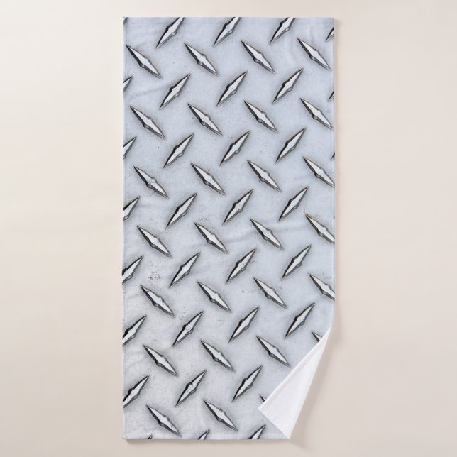 Stahldiamantplatte Badehandtuch (Badehandtuch)