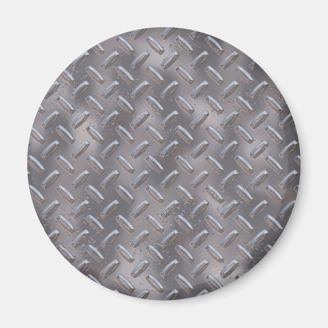 Stahldiamantplatte Magnet (Vorne)