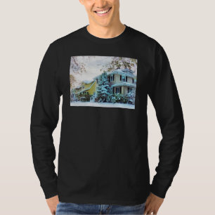 Stählerner Winterhimmel T-Shirt