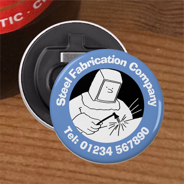 Stahlfabrikation & Schweißgeschäft. Flaschenöffner (Von Creator hochgeladen)