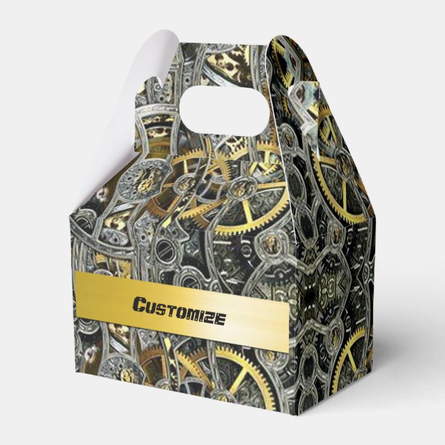 Stahlgetriebe Geschenkschachtel (Vorderseite)