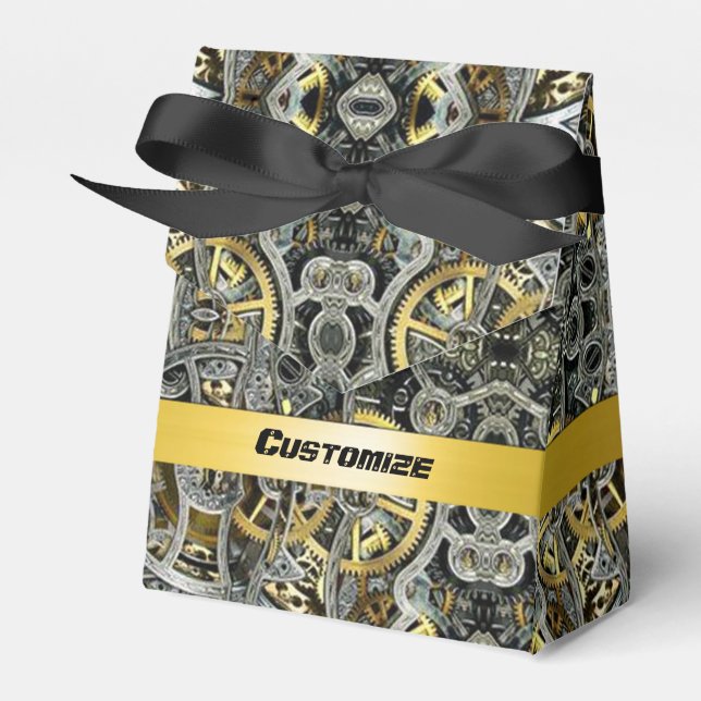 Stahlgetriebe Geschenkschachtel (Vorderseite)