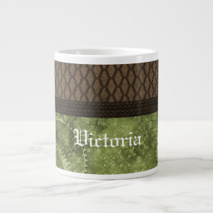 Stahlgetriebe-Jumbo-Tasse, grün Jumbo-Tasse