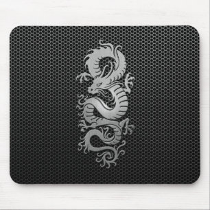 Stahlmaschen-Chinese-Drache Mousepad