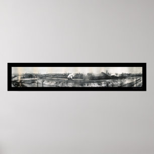 Stahlmilch Gary in Foto 1912 Poster