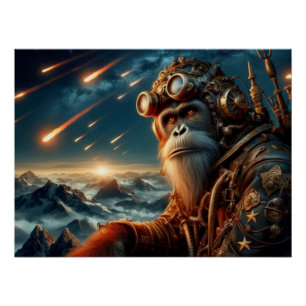 STAHLORANGUTAN 4 POSTER